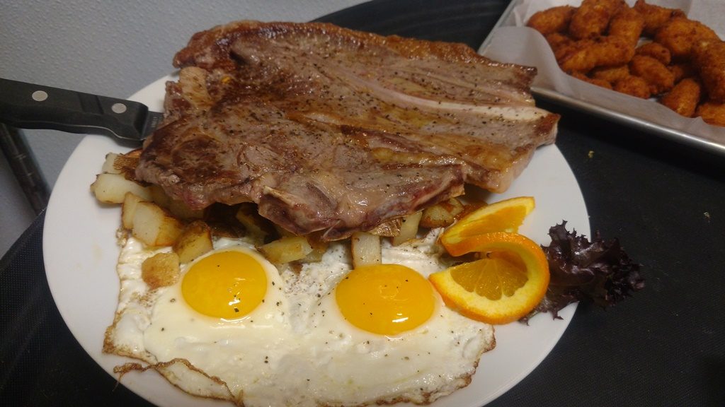 ribeye & eggs