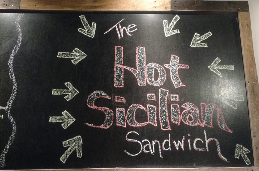 Hot Sicilian Sandwich