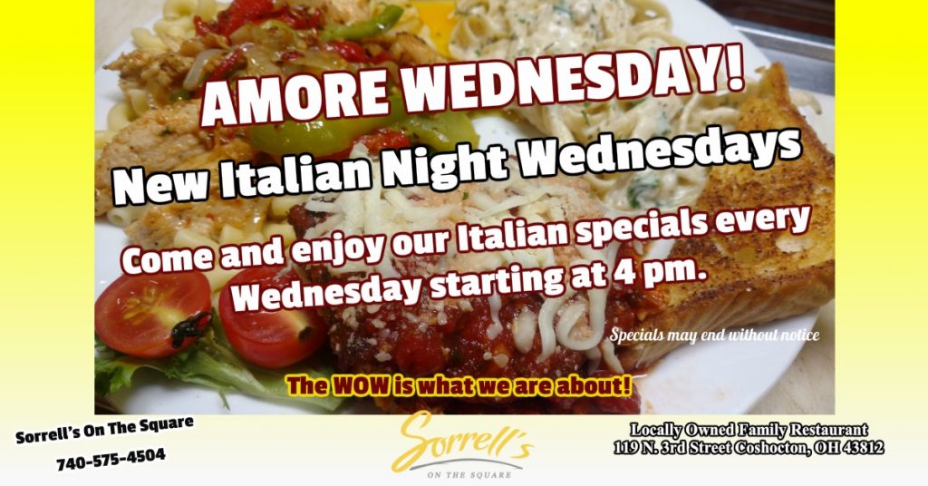 Amore Wednesday