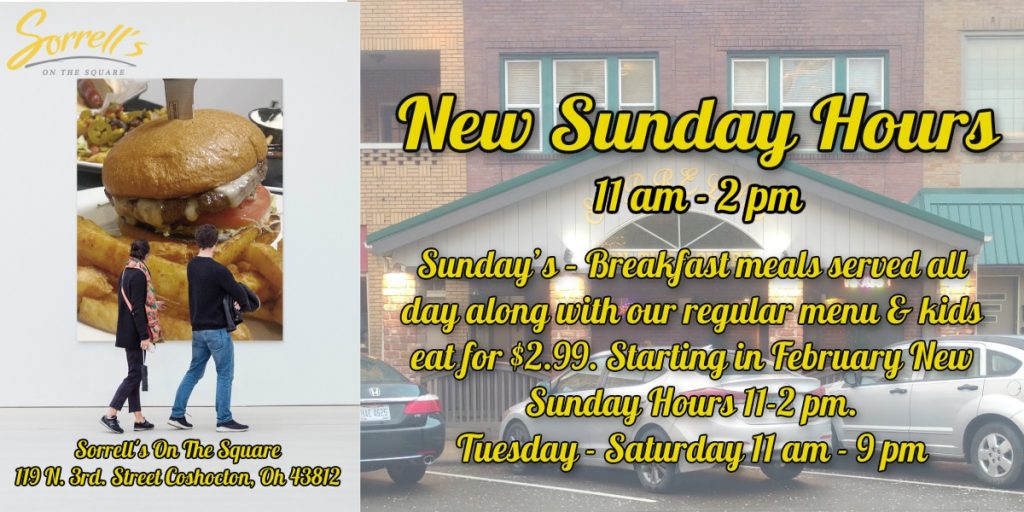 New Sunday Hours