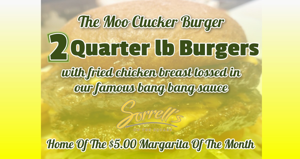 The Moo Clucker Burger