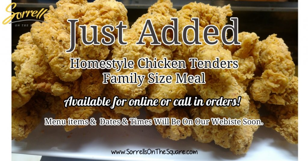 Homestyle Chicken Tenders