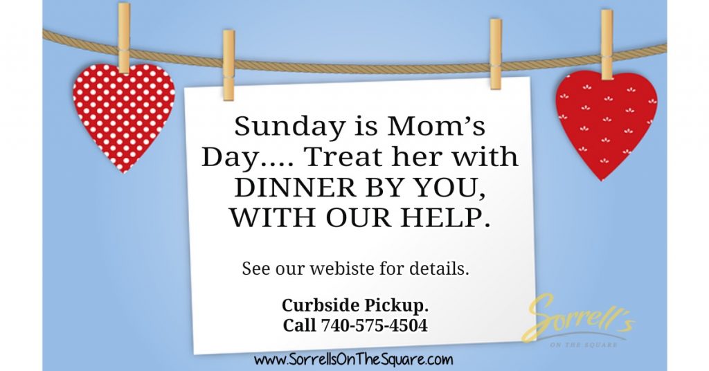 Sunday is Mom’s Day
