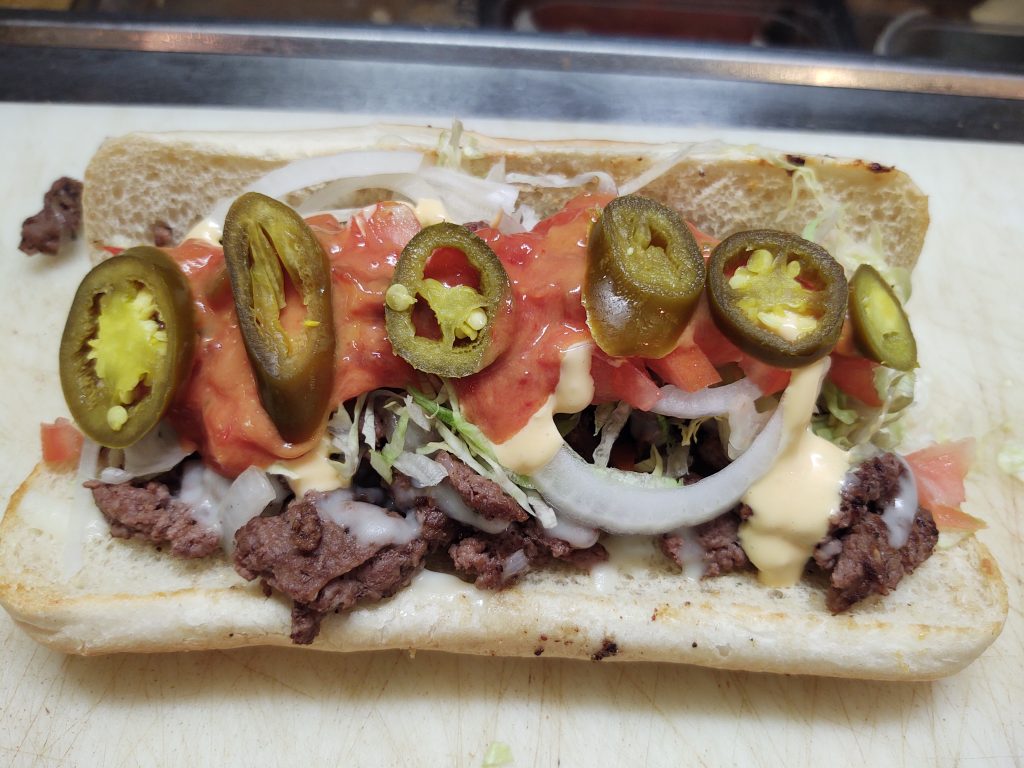 Gnarly Hoagie Burger
