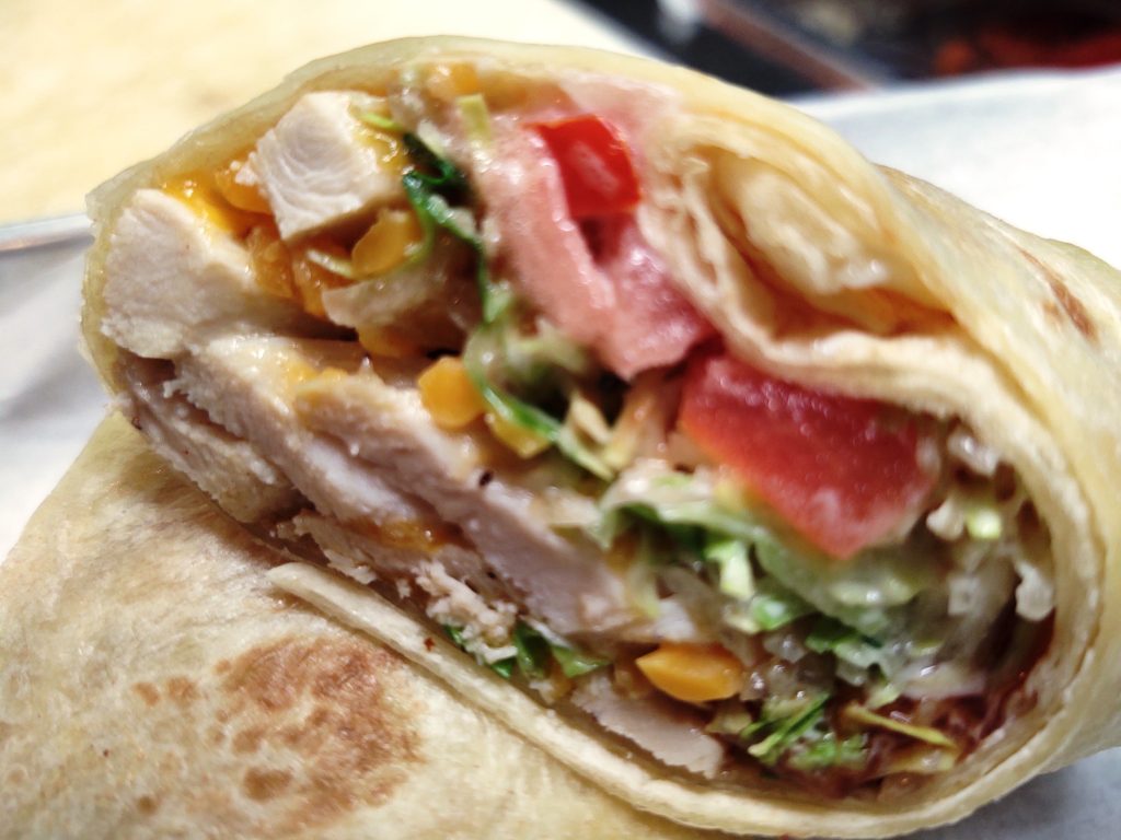 Cluck-Meister BBQ Ranch Wrap