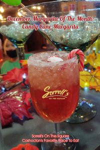 December Margarita - Candy Cane Margarita