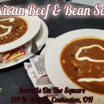 Mexican beef & bean soup