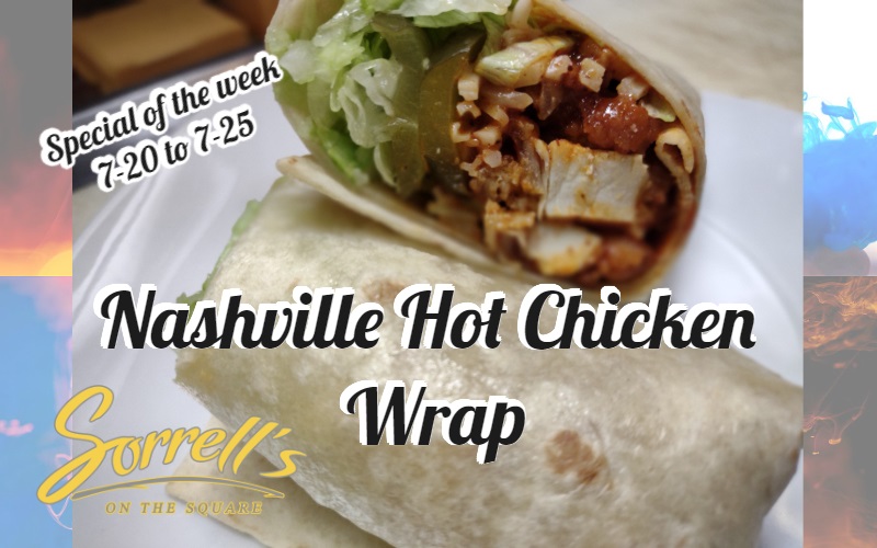 Nashville Hot Chicken Wrap