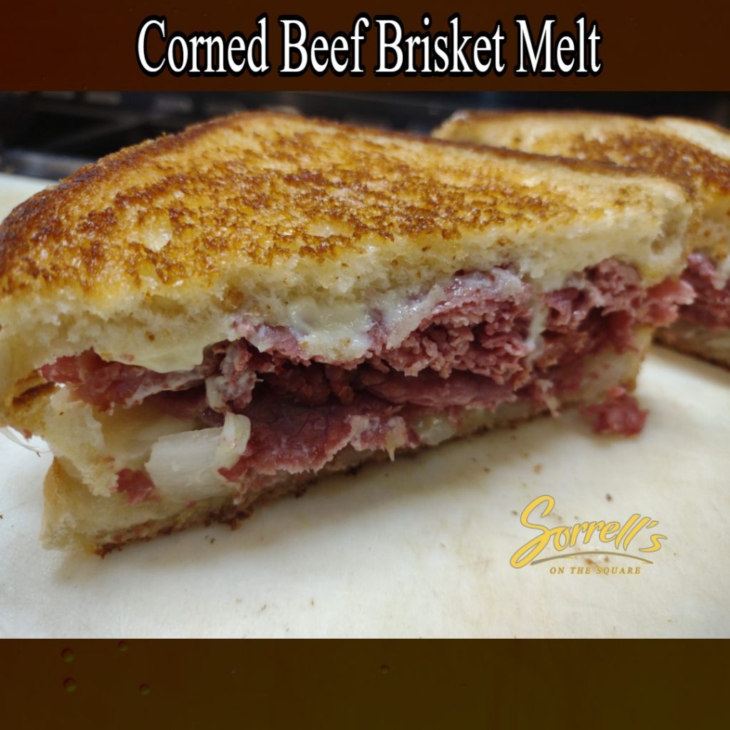 Corned Beef Brisket Melt