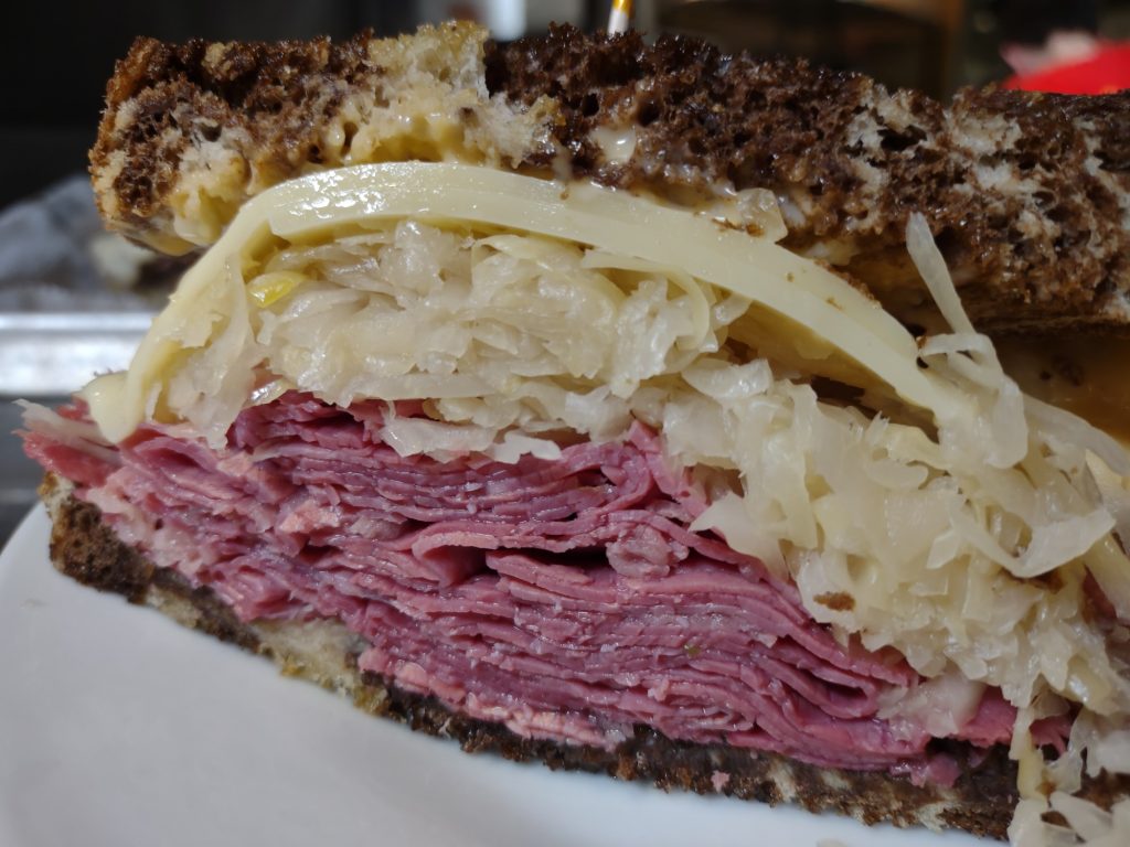 Reuben Sandwich at Sorrells On The Square