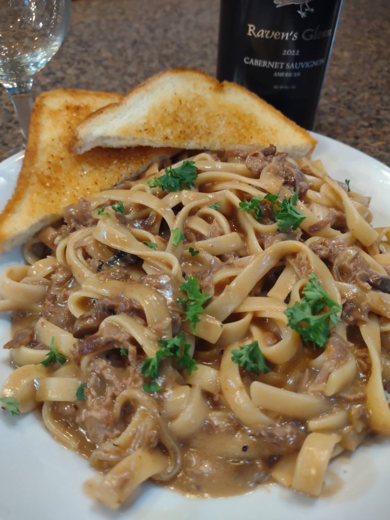 Prime Rib Stroganoff